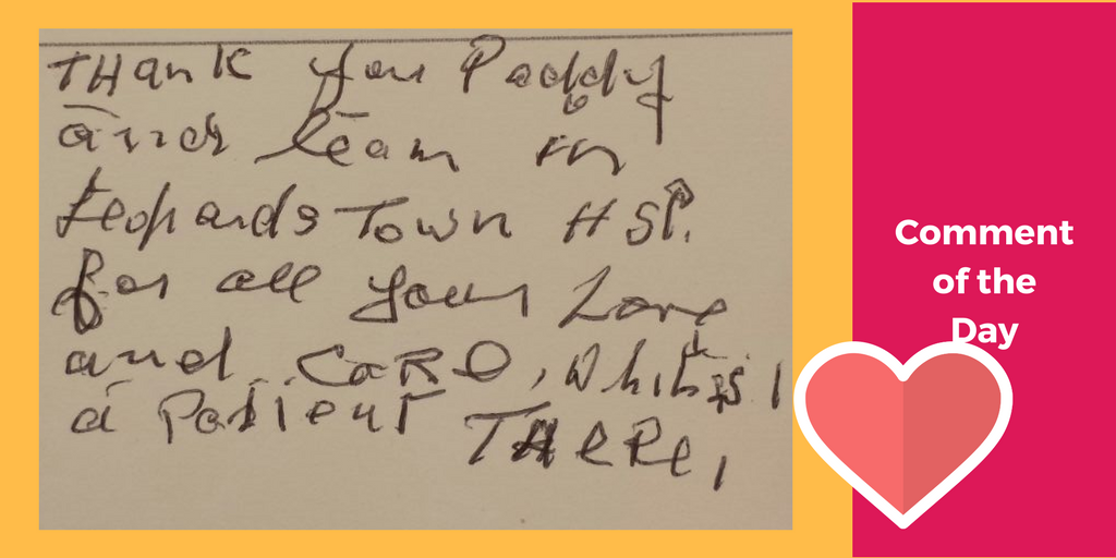 Comment of the Day 4