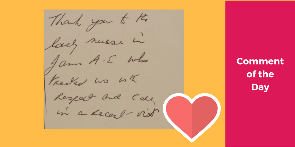 Comment of the Day 5